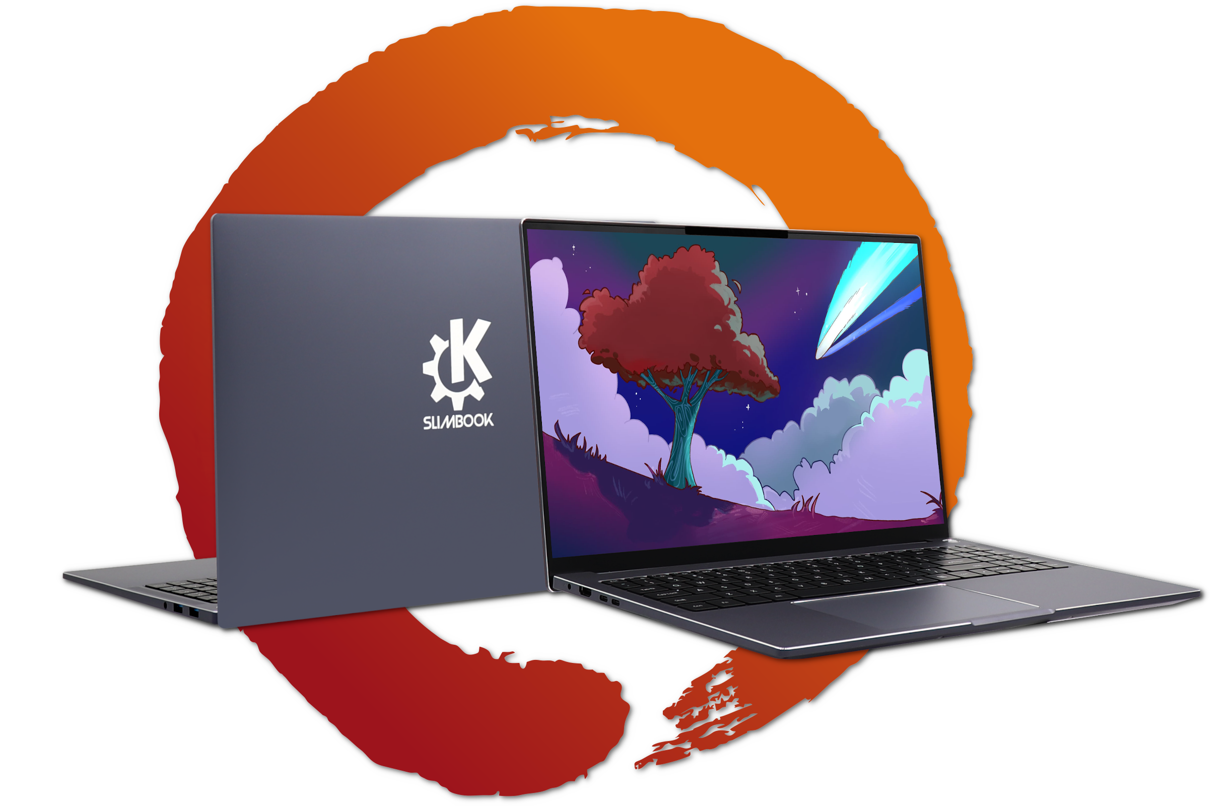 Знімок двох моделей Slimbook